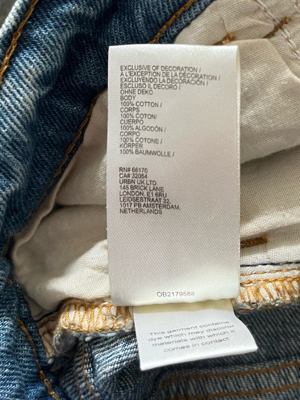 NWT Anthropologie Pilcro Light Blue Cutoff High Rise Denim Shorts Size 28 - Picture 8 of 12